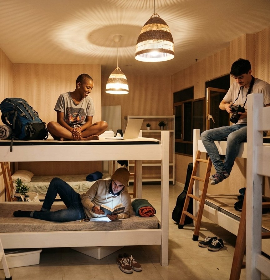 Room at KYO Surf & Youth Hostel
